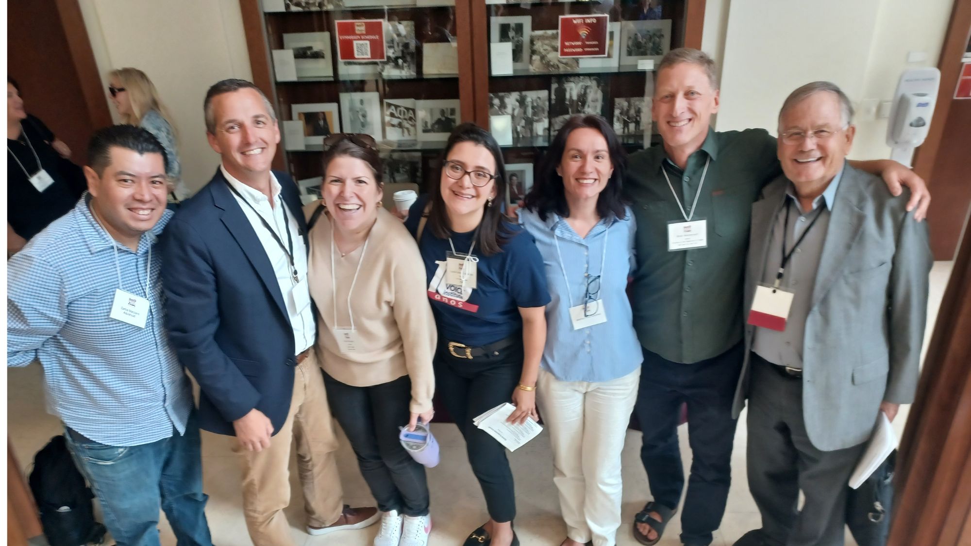 SVI Alumni and Staff pose for a photo at the 2023 Pan American Vocology Association Symposium in Miami